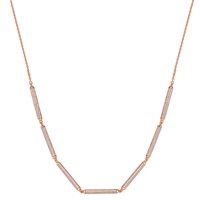 Collier Rosato Femme Bianca in Argent Cubic Zirconia RZBI09